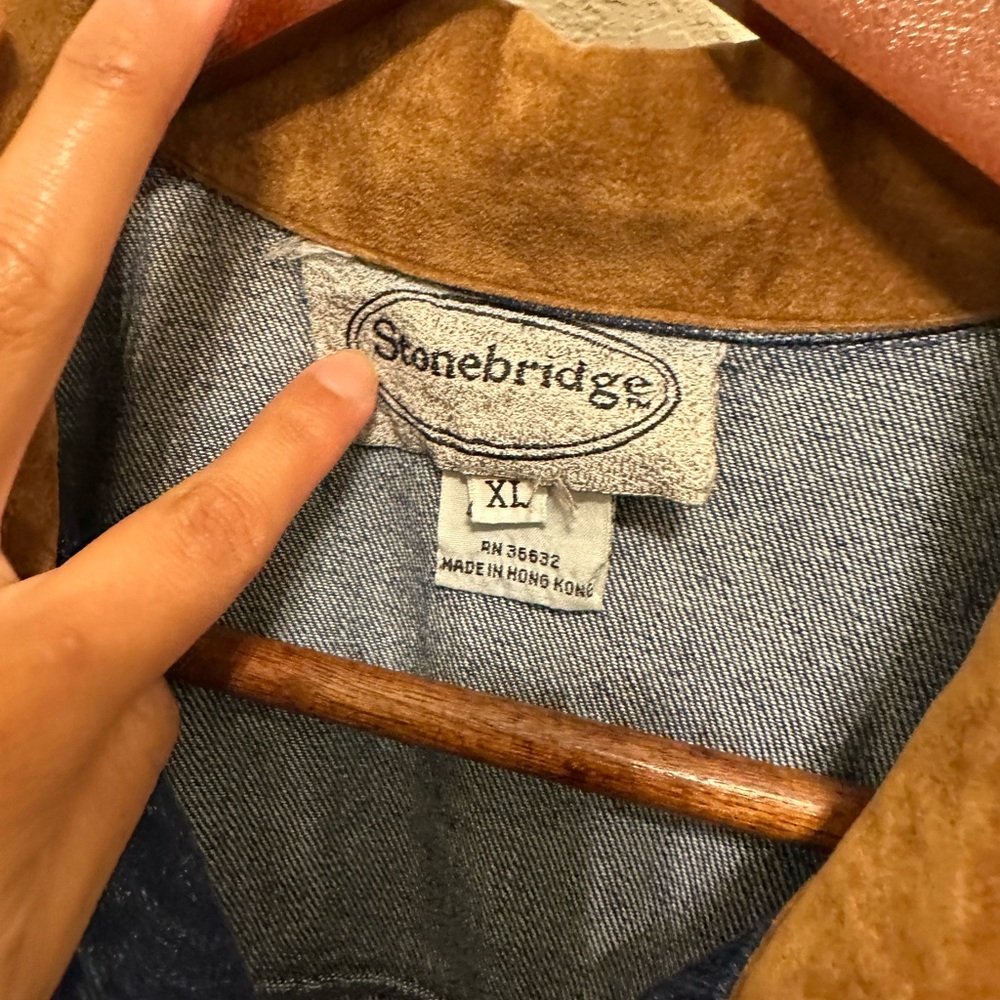 Vintage Stonebridge Denim Vest - Picture 5 of 7